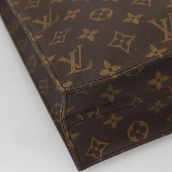 LOUIS VUITTON Monogram Sac Plat Hand Bag - Picture 9 of 15